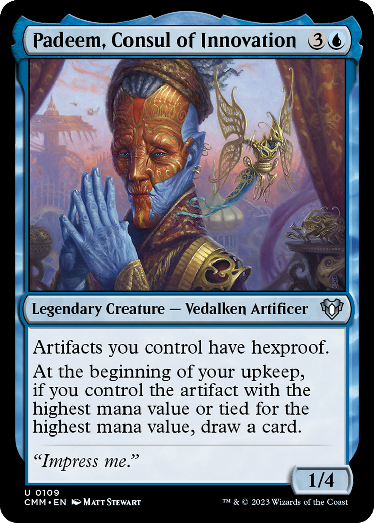 Padeem, Consul of Innovation [Commander Masters] | Clutch Gaming