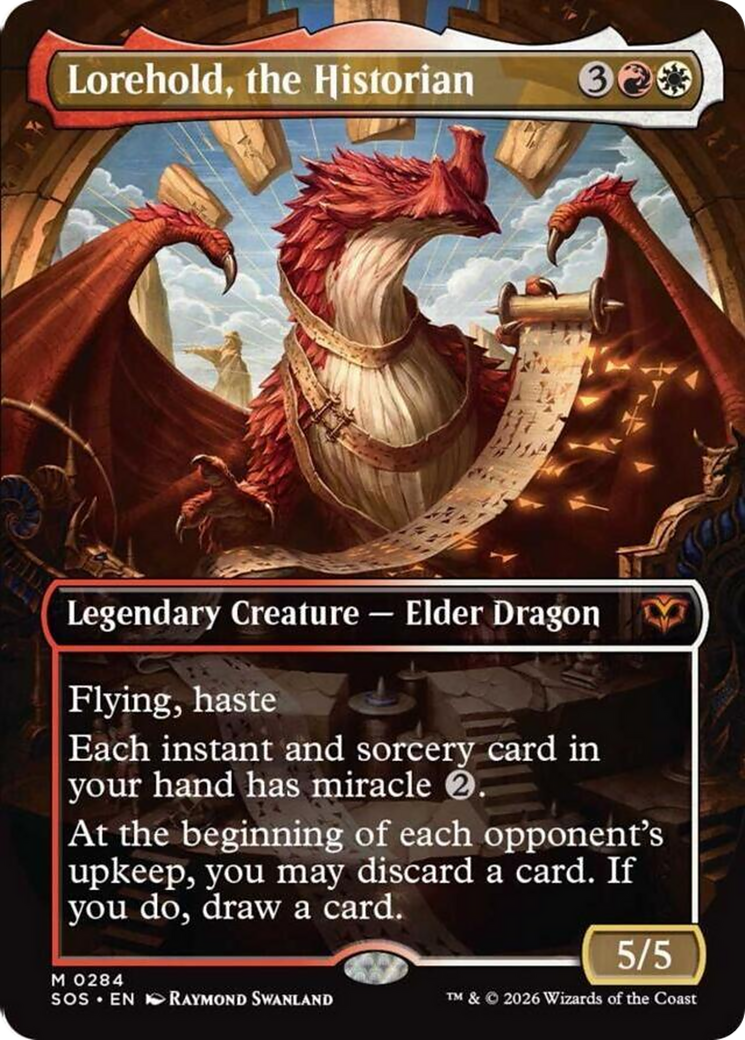 Lorehold, the Historian (Borderless) [Secrets of Strixhaven] | Clutch Gaming