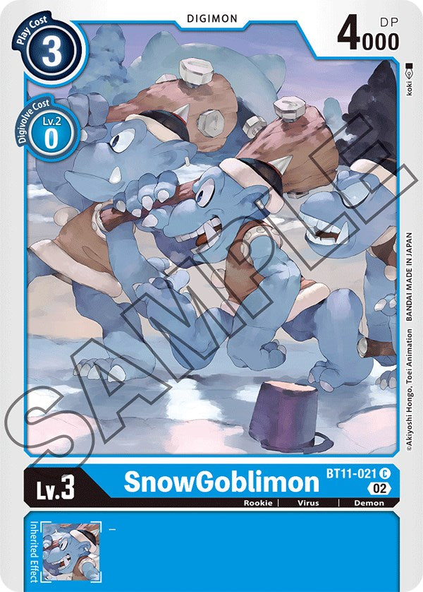 SnowGoblimon [BT11-021] [Dimensional Phase] | Clutch Gaming