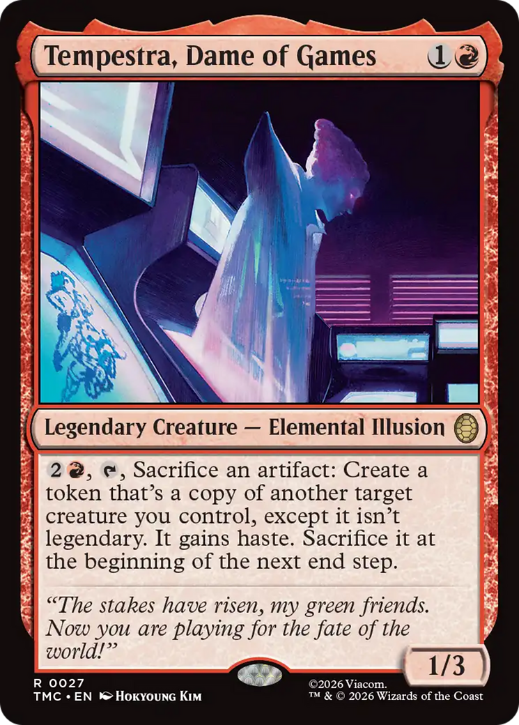 Tempestra, Dame of Games [Teenage Mutant Ninja Turtles Commander] | Clutch Gaming