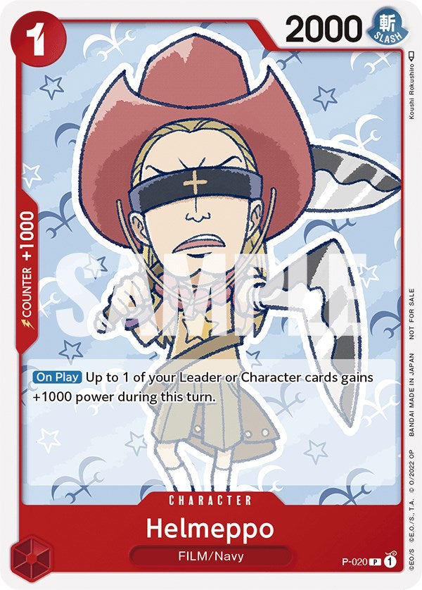 Helmeppo (One Piece Film Red) [One Piece Promotion Cards] | Clutch Gaming