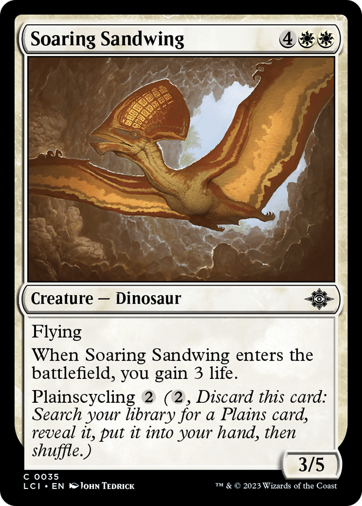 Soaring Sandwing [The Lost Caverns of Ixalan] | Clutch Gaming