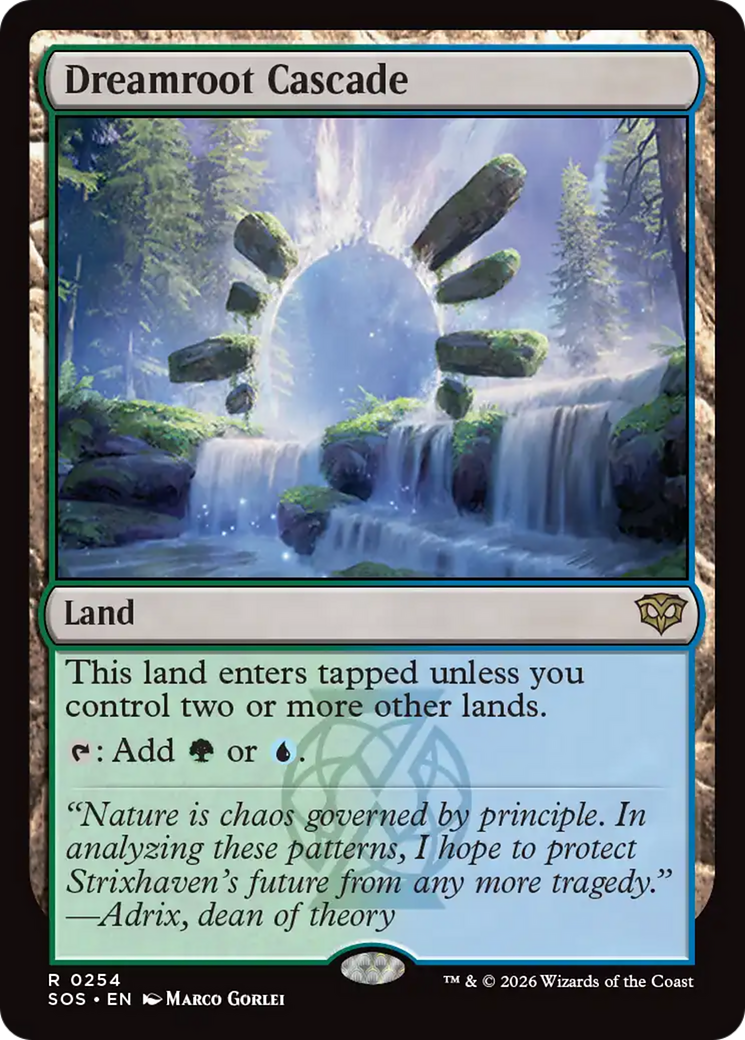Dreamroot Cascade [Secrets of Strixhaven] | Clutch Gaming