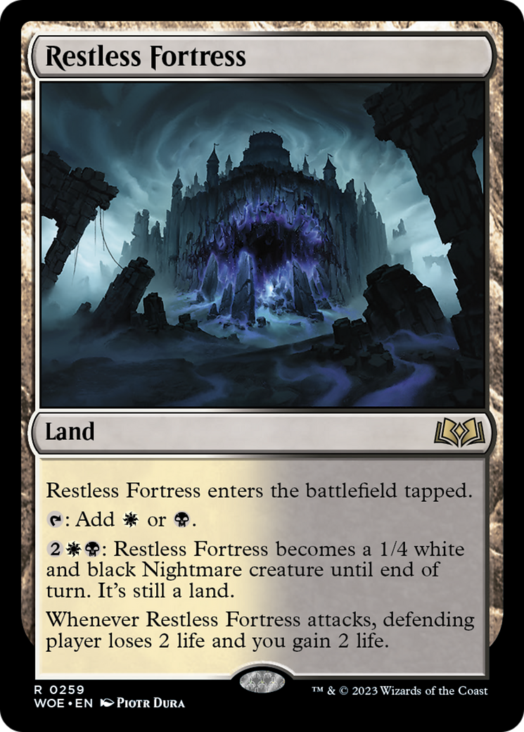 Restless Fortress [Wilds of Eldraine] | Clutch Gaming