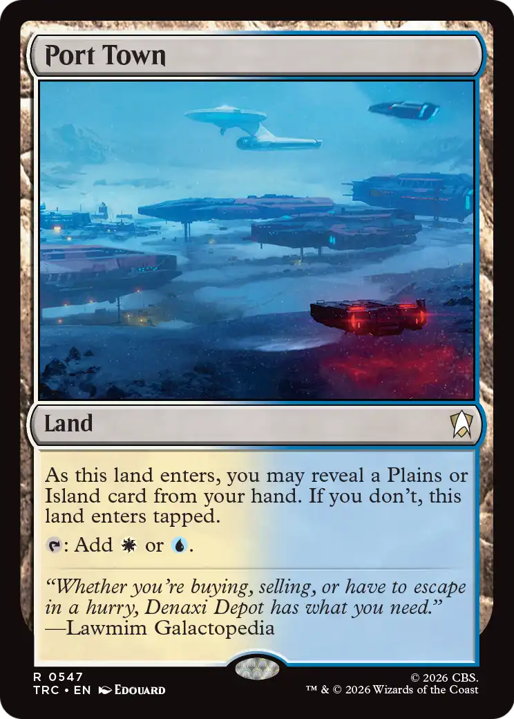 Port Town (Surge Foil) [Star Trek Commander] | Clutch Gaming
