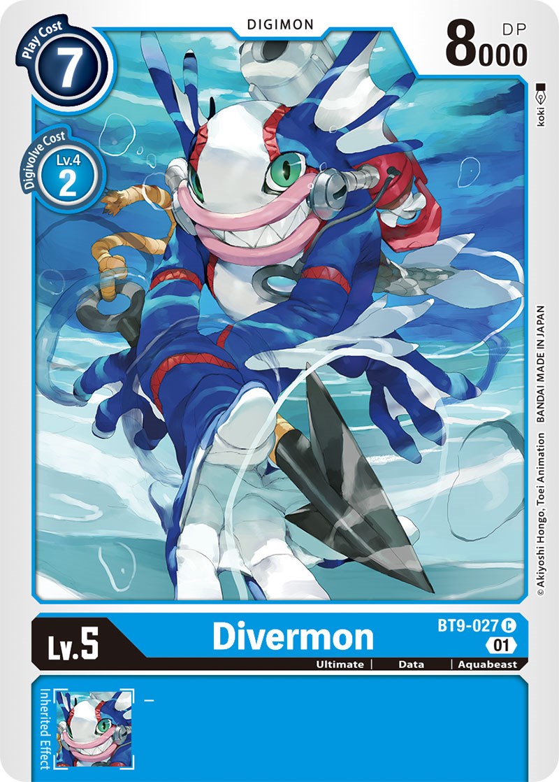 Divermon [BT9-027] [X Record] | Clutch Gaming