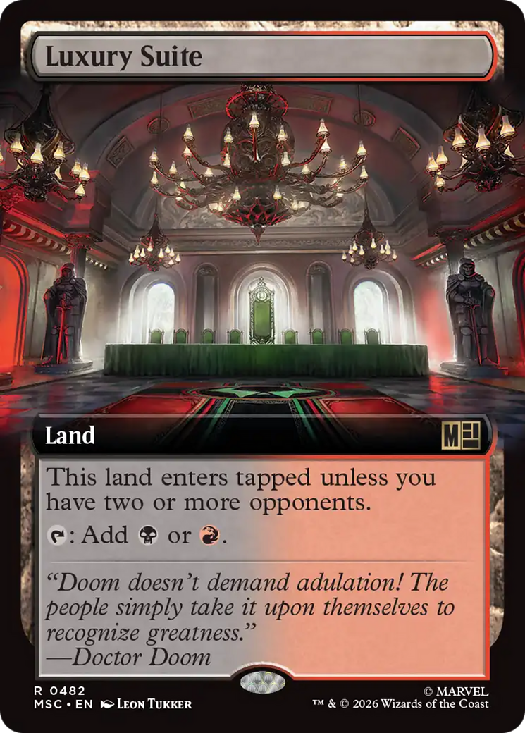 Luxury Suite (Extended Art) [Marvel Super Heroes Commander] | Clutch Gaming