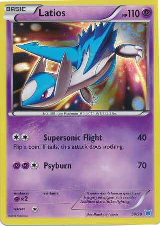 Latios (30/30) [XY: Trainer Kit 2 - Latios] | Clutch Gaming