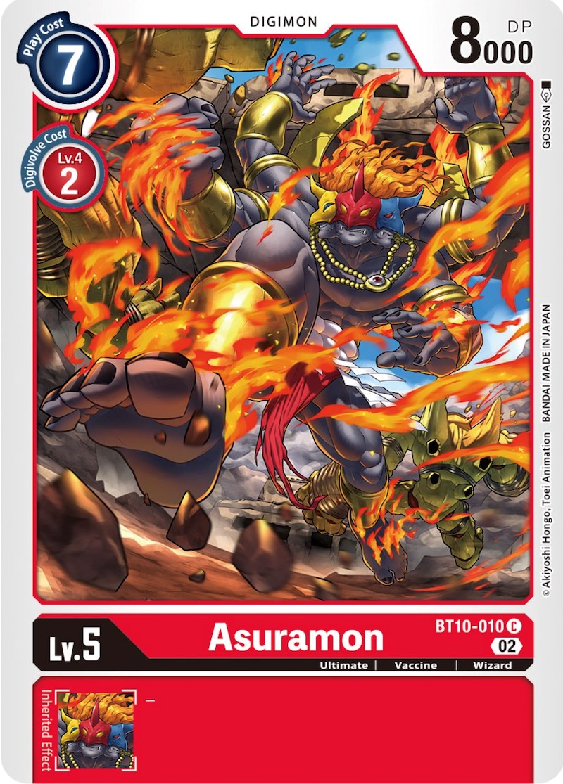 Asuramon [BT10-010] [Xros Encounter] | Clutch Gaming