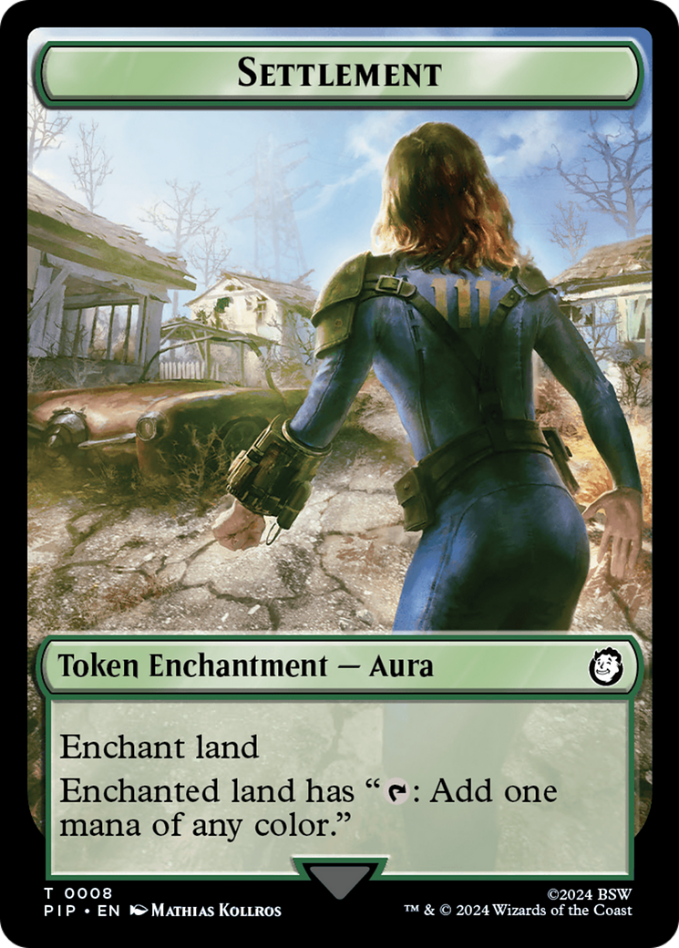 Energy Reserve // Settlement Double-Sided Token [Fallout Tokens] | Clutch Gaming