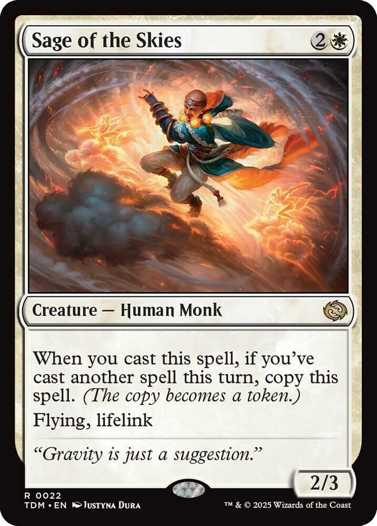 Sage of the Skies [Tarkir: Dragonstorm] | Clutch Gaming