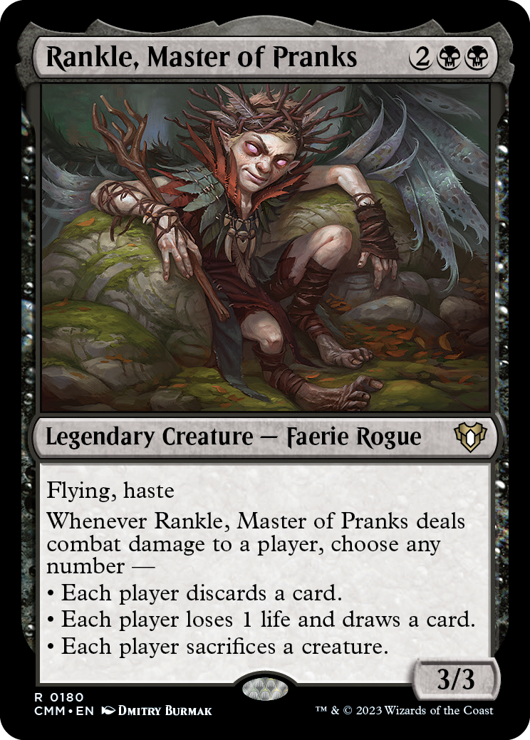 Rankle, Master of Pranks [Commander Masters] | Clutch Gaming