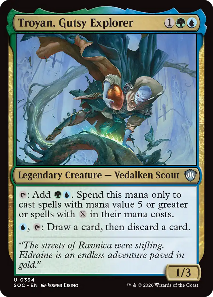 Troyan, Gutsy Explorer [Secrets of Strixhaven Commander] | Clutch Gaming