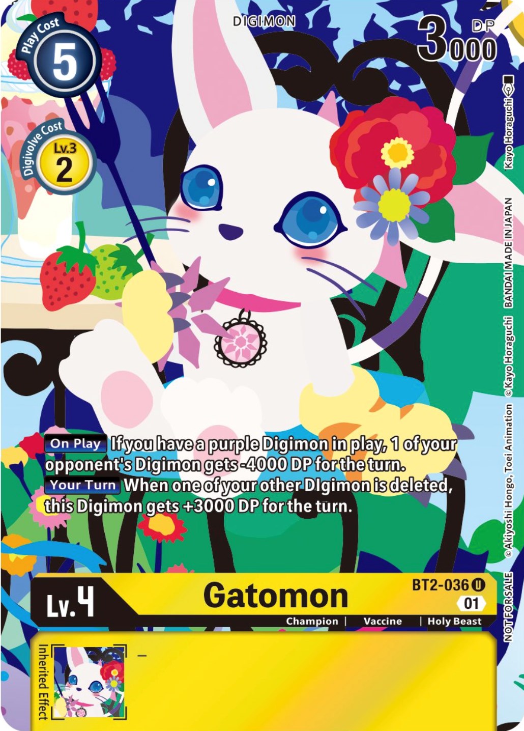 Gatomon [BT2-036] (Tamer's Card Set 2 Floral Fun) [Release Special Booster Promos] | Clutch Gaming