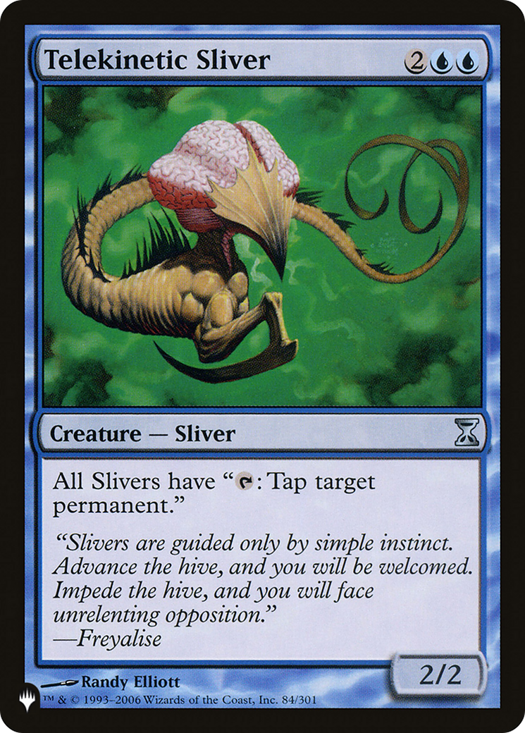 Telekinetic Sliver [The List Reprints] | Clutch Gaming