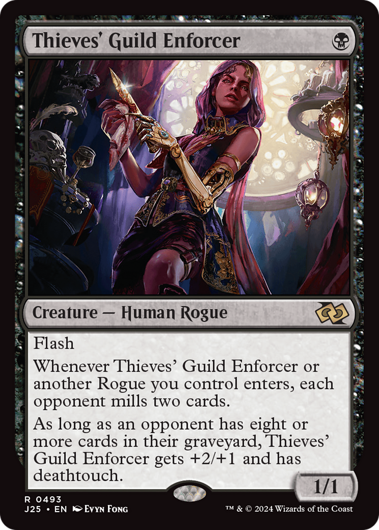 Thieves' Guild Enforcer [Foundations Jumpstart] | Clutch Gaming