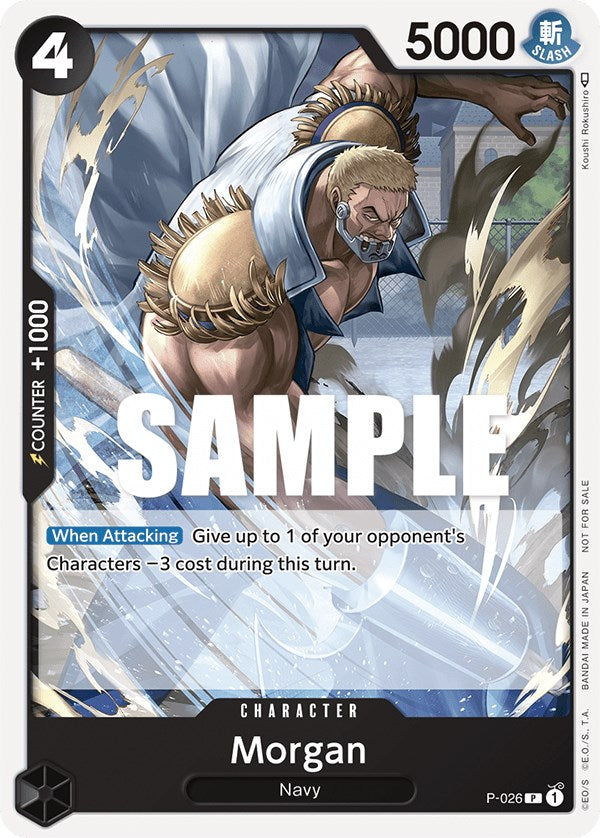 Morgan (Pirates Party Vol. 2) [One Piece Promotion Cards] | Clutch Gaming