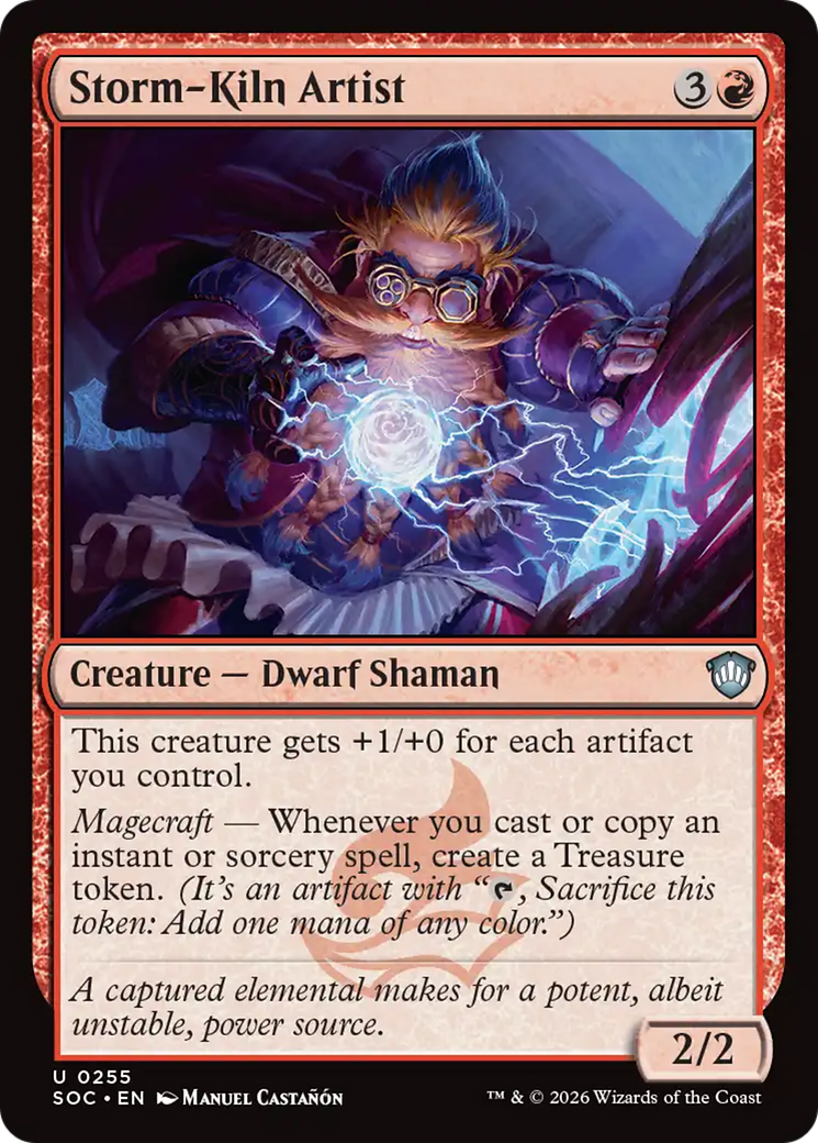 Storm-Kiln Artist [Secrets of Strixhaven Commander] | Clutch Gaming