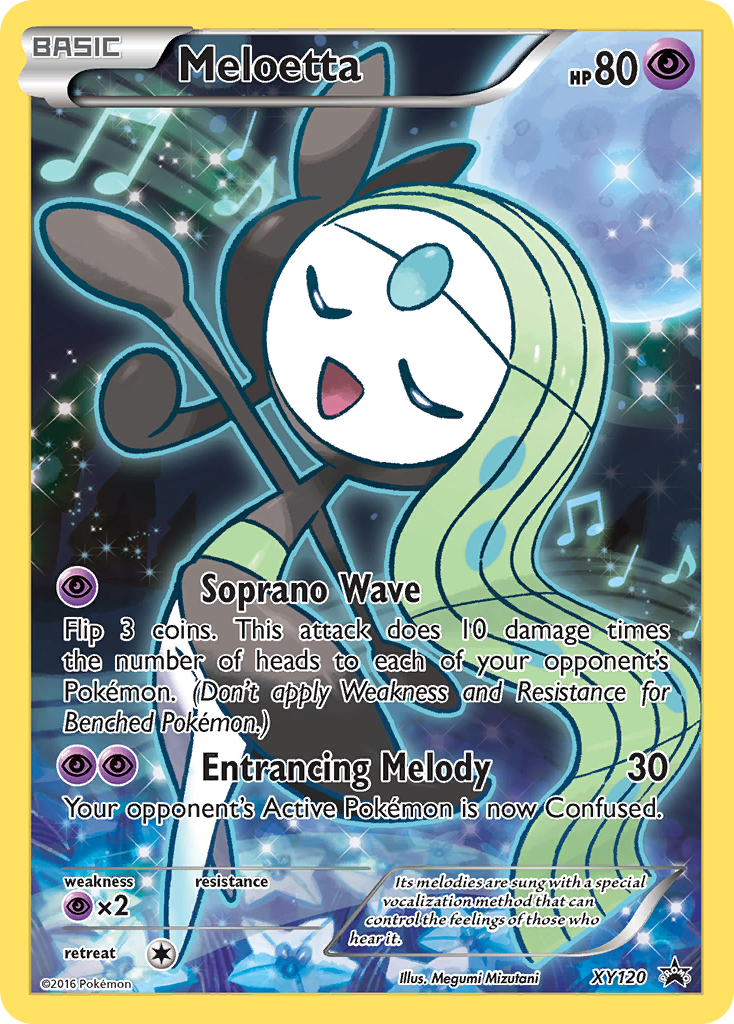 Meloetta (XY120) [XY: Black Star Promos] | Clutch Gaming