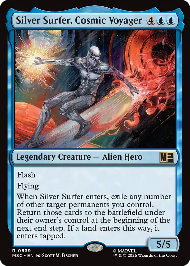 Silver Surfer, Cosmic Voyager [Marvel Super Heroes Commander] | Clutch Gaming