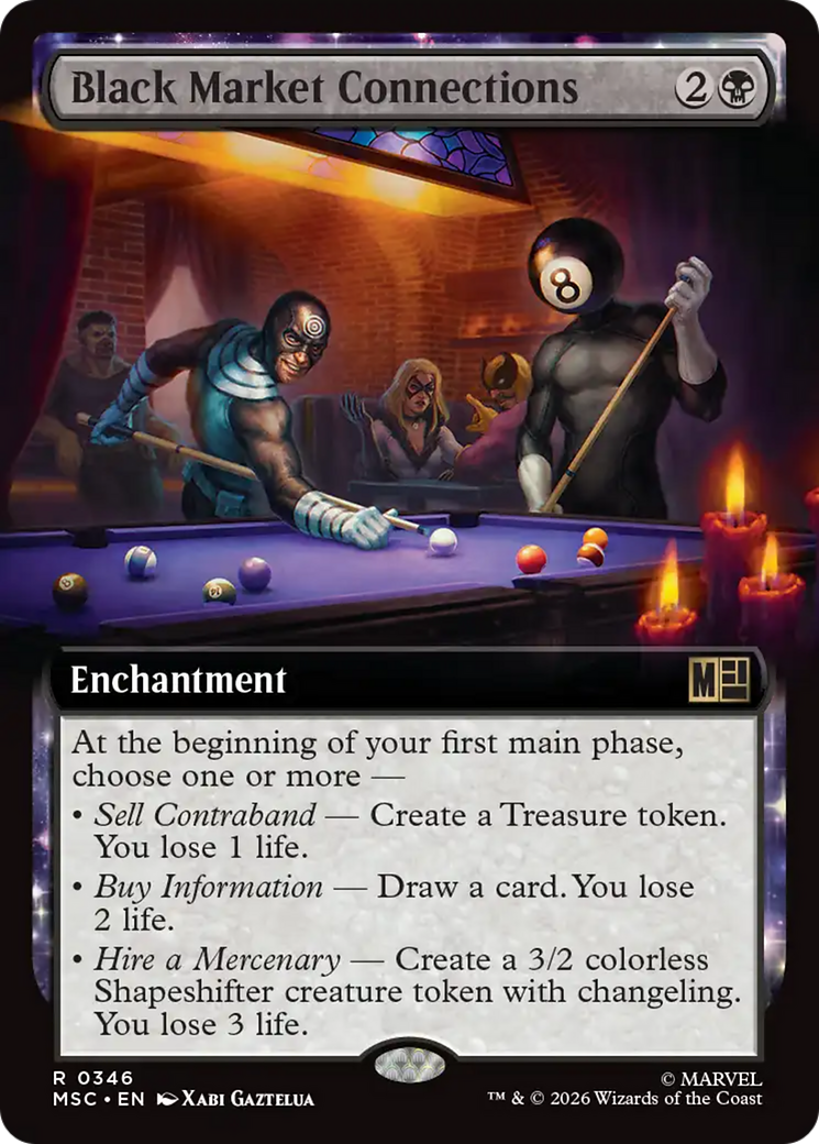 Black Market Connections (Extended Art) [Marvel Super Heroes Commander] | Clutch Gaming