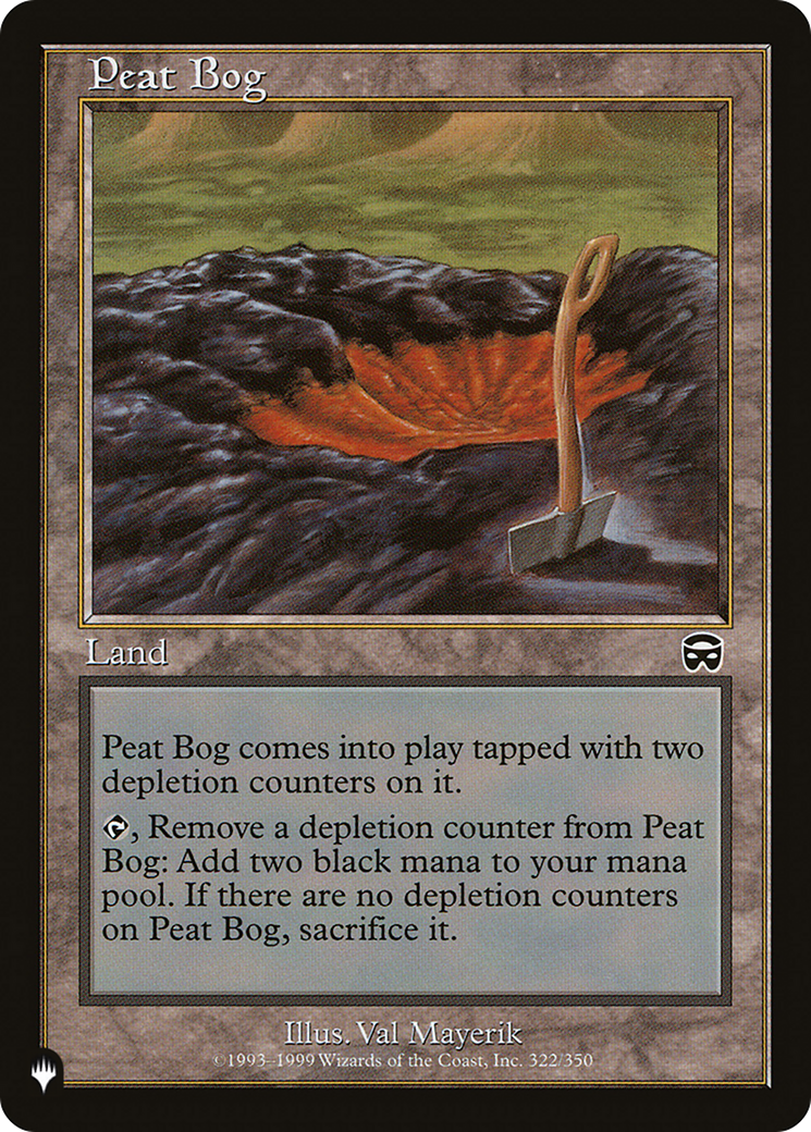 Peat Bog [The List Reprints] | Clutch Gaming