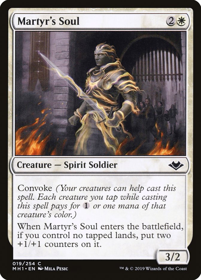 Martyr's Soul [Modern Horizons] | Clutch Gaming