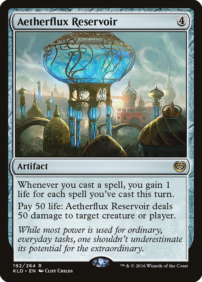 Aetherflux Reservoir [Kaladesh] | Clutch Gaming