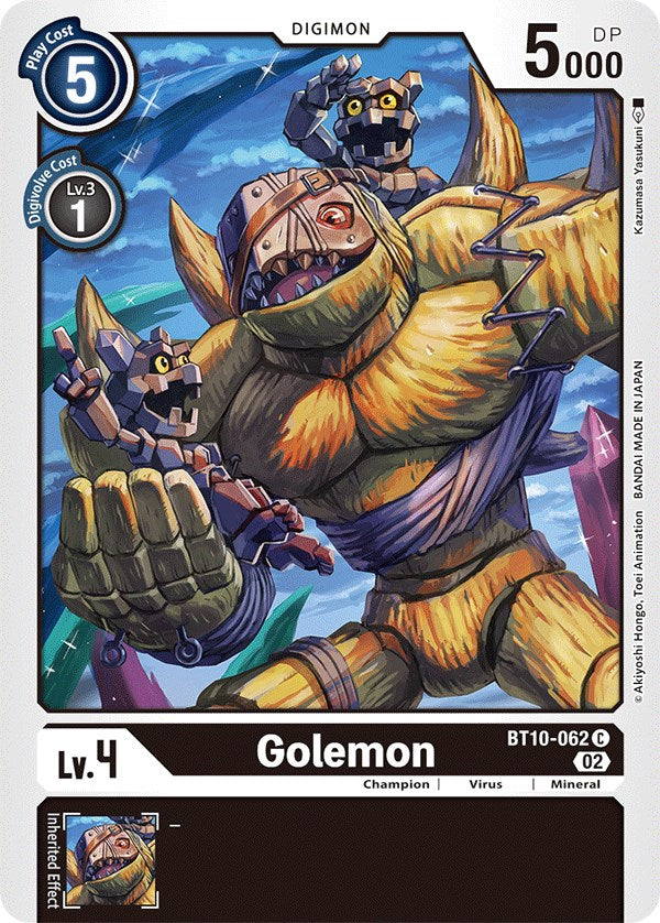 Golemon [BT10-062] [Xros Encounter] | Clutch Gaming