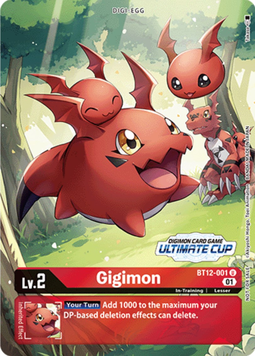 Gigimon [BT12-001] (Ultimate Cup) [Across Time Promos] | Clutch Gaming