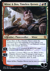 Minsc & Boo, Timeless Heroes (Promo Pack) [The Lost Caverns of Ixalan Promos] | Clutch Gaming