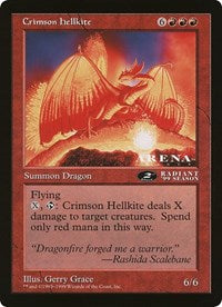 Crimson Hellkite (Oversized) [Oversize Cards] | Clutch Gaming