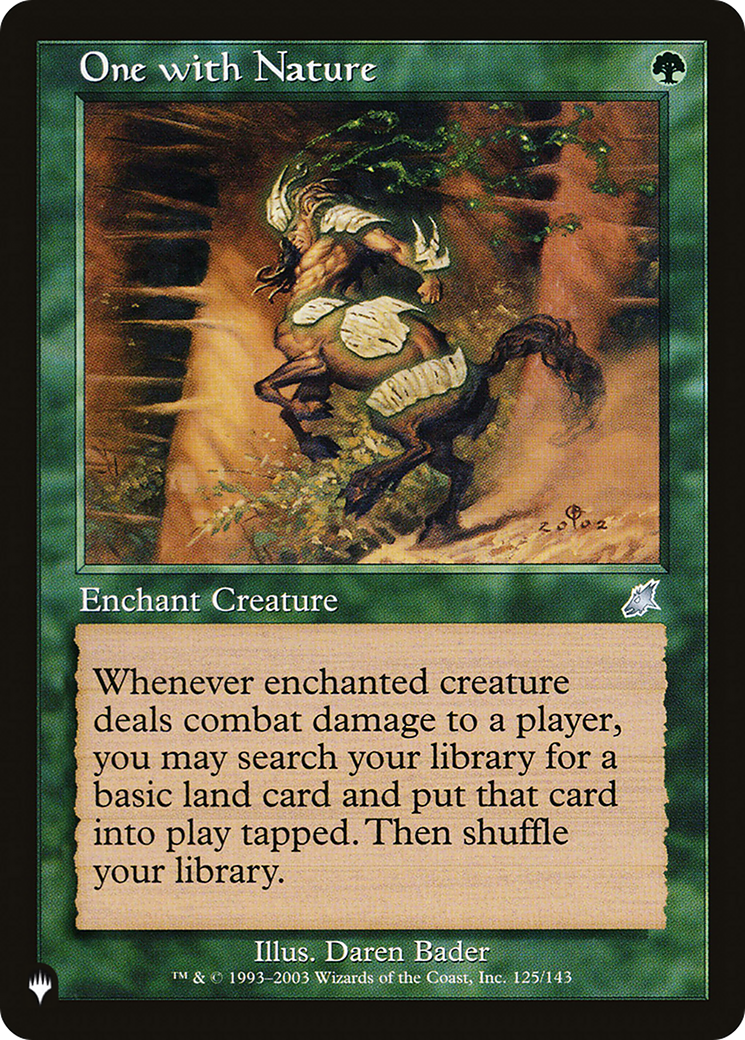 One with Nature [The List Reprints] | Clutch Gaming