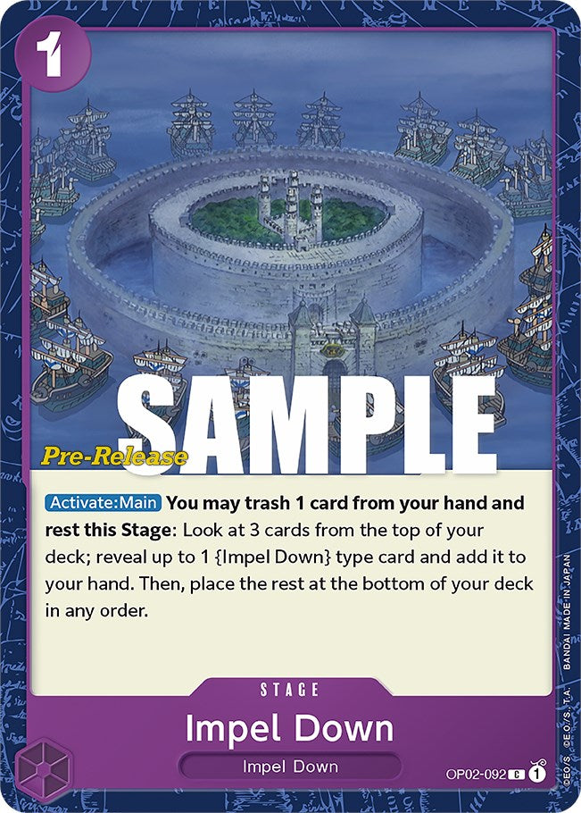 Impel Down [Paramount War Pre-Release Cards] | Clutch Gaming