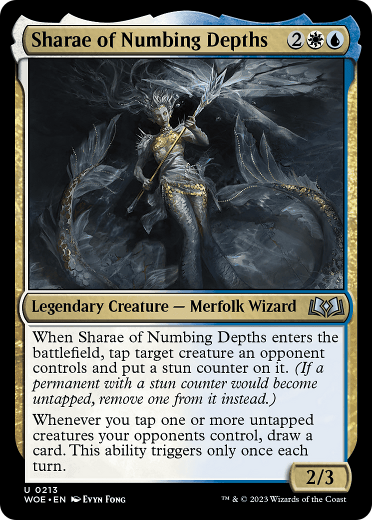 Sharae of Numbing Depths [Wilds of Eldraine] | Clutch Gaming