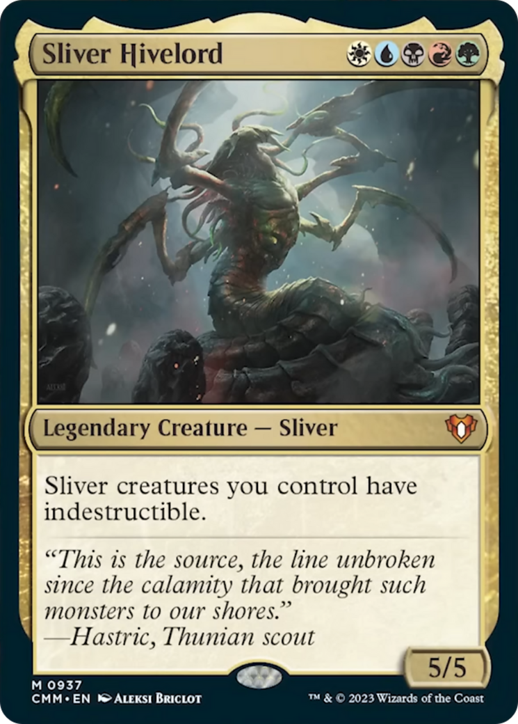 Sliver Hivelord [Commander Masters] | Clutch Gaming