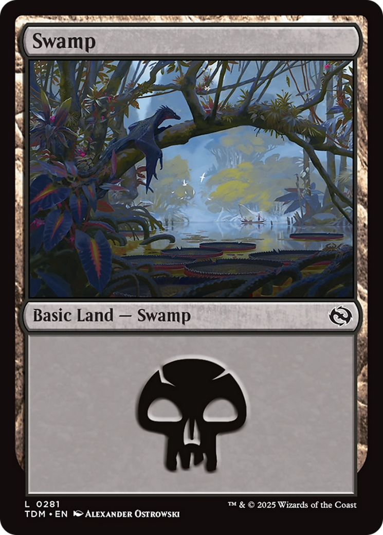 Swamp (0281) [Tarkir: Dragonstorm] | Clutch Gaming