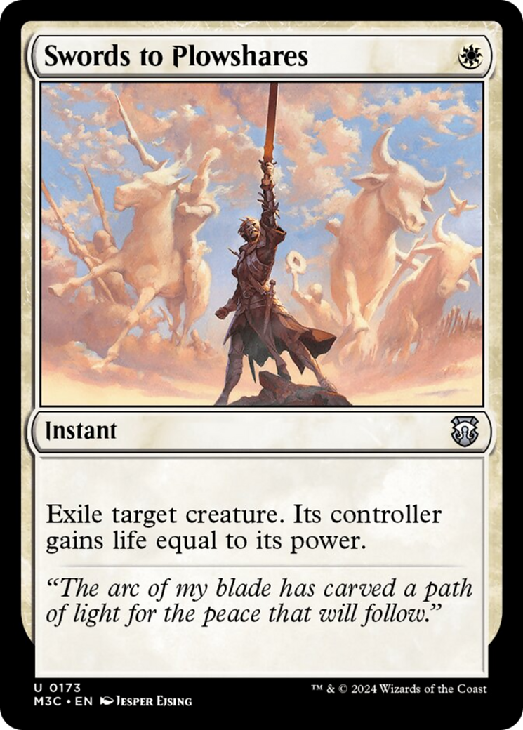 Swords to Plowshares (Ripple Foil) [Modern Horizons 3 Commander] | Clutch Gaming