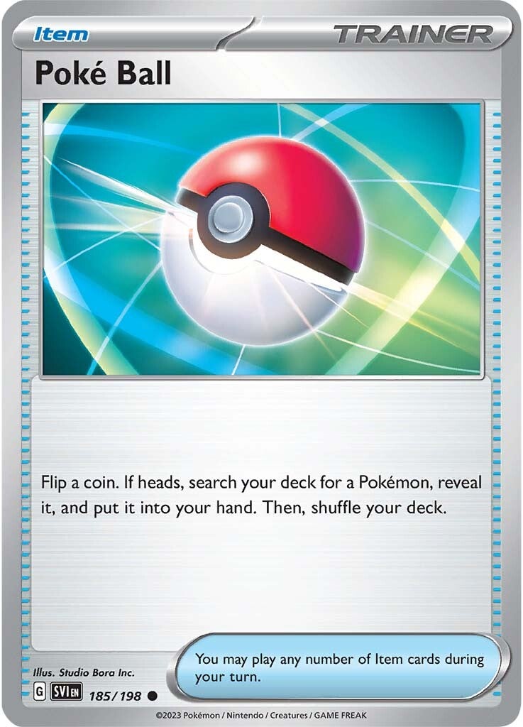 Poke Ball (185/198) [Scarlet & Violet: Base Set] | Clutch Gaming