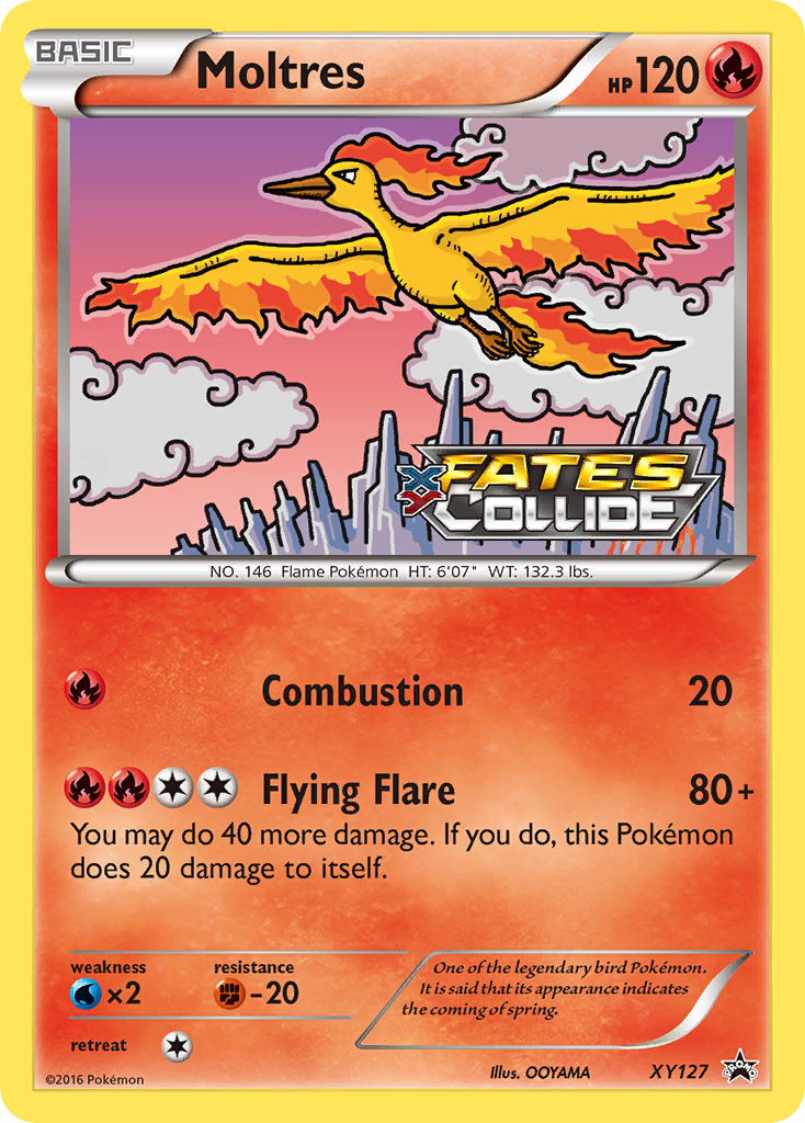 Moltres (XY127) [XY: Black Star Promos] | Clutch Gaming