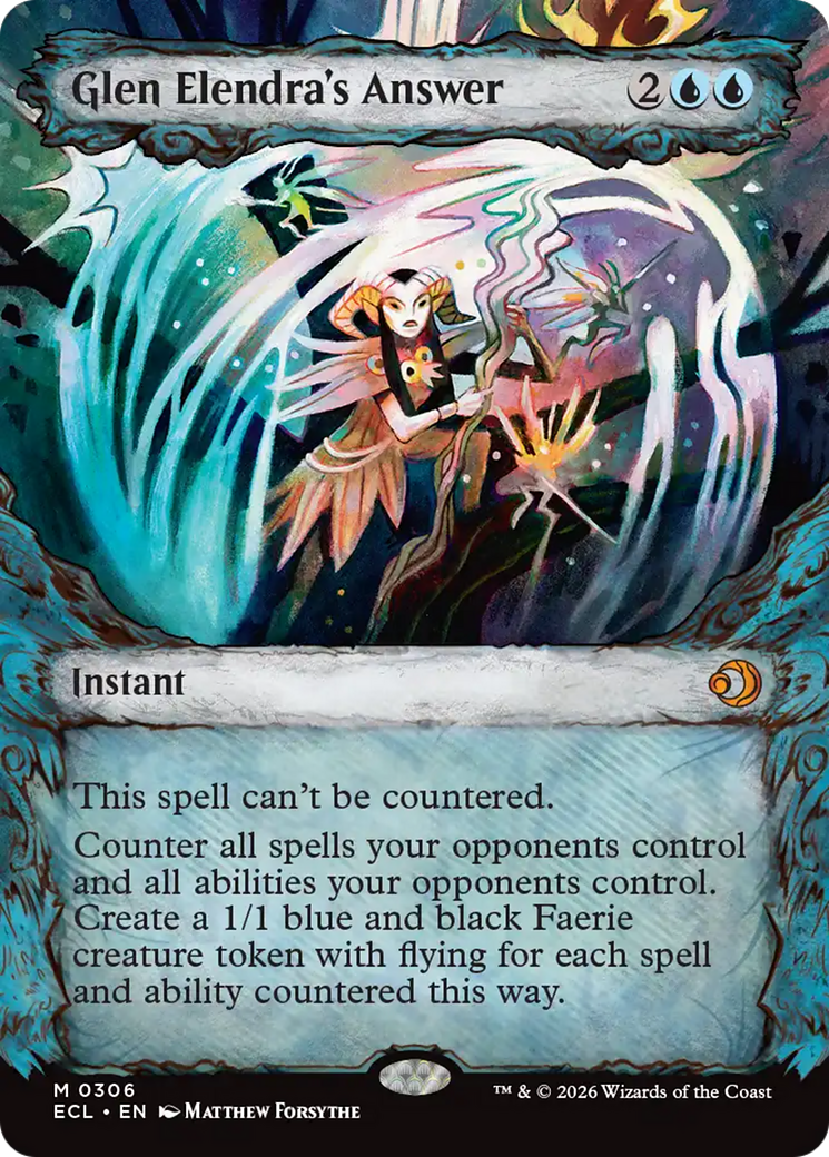 Glen Elendra's Answer (Showcase) [Lorwyn Eclipsed] | Clutch Gaming