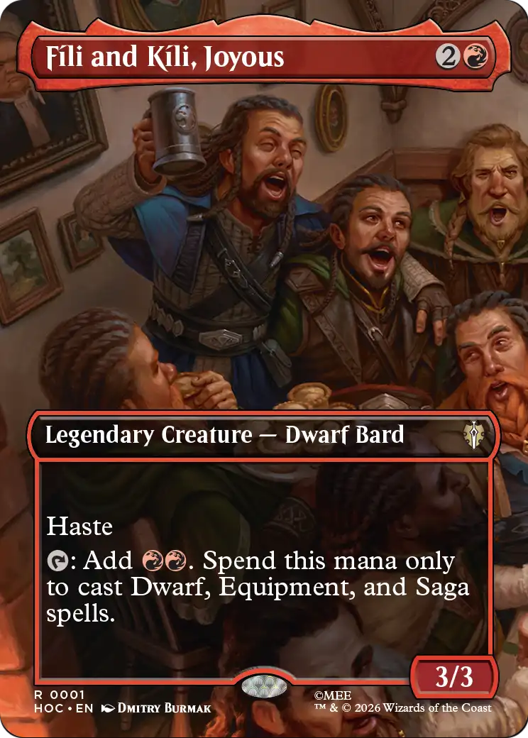Fili and Kili, Joyous (Borderless) [The Hobbit: Eternal-Legal] | Clutch Gaming