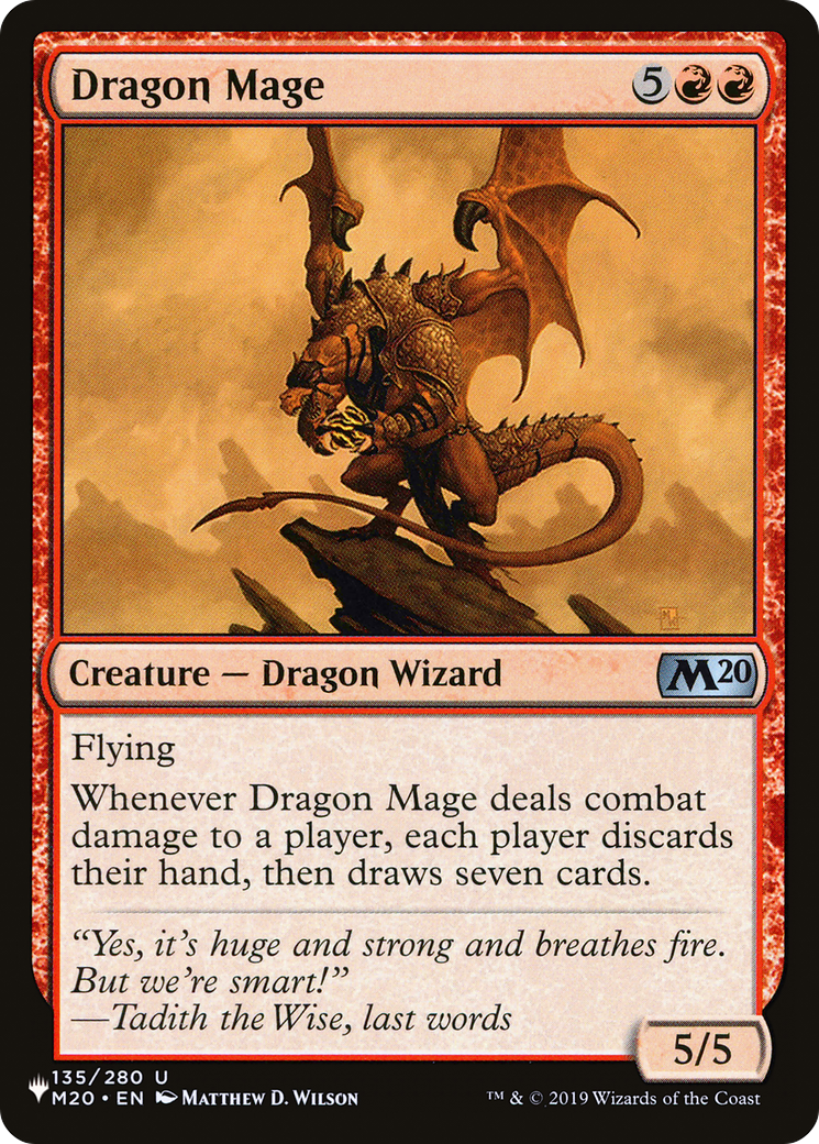 Dragon Mage [The List Reprints] | Clutch Gaming