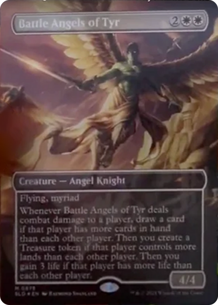 Battle Angels of Tyr (Rainbow Foil) [Secret Lair Drop Series] | Clutch Gaming