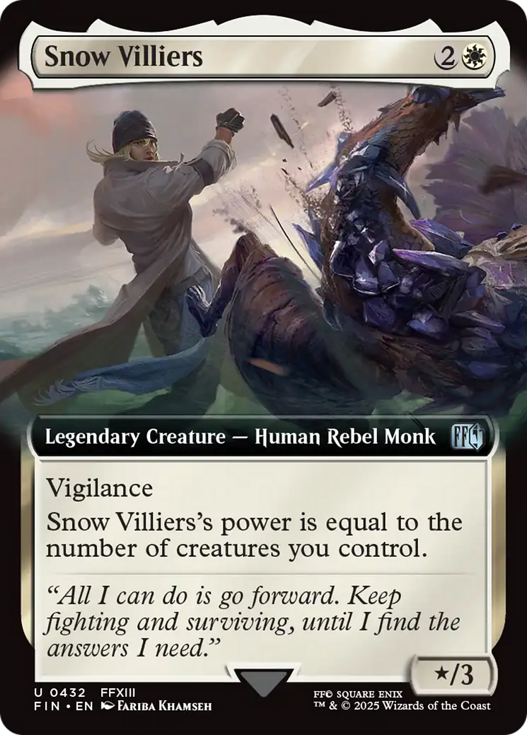 Snow Villiers (Extended Art) [FINAL FANTASY] | Clutch Gaming