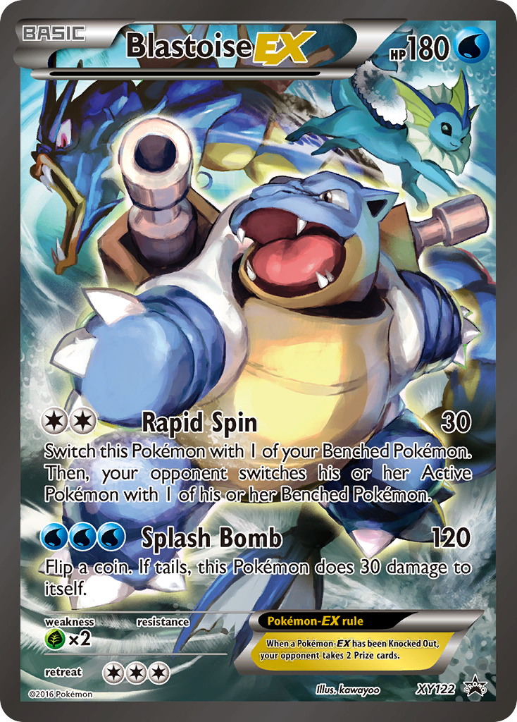 Blastoise EX (XY122) [XY: Black Star Promos] | Clutch Gaming