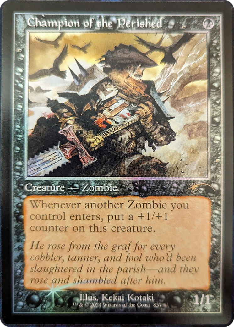 Champion of the Perished (Retro Frame) [Secret Lair Drop Series] | Clutch Gaming