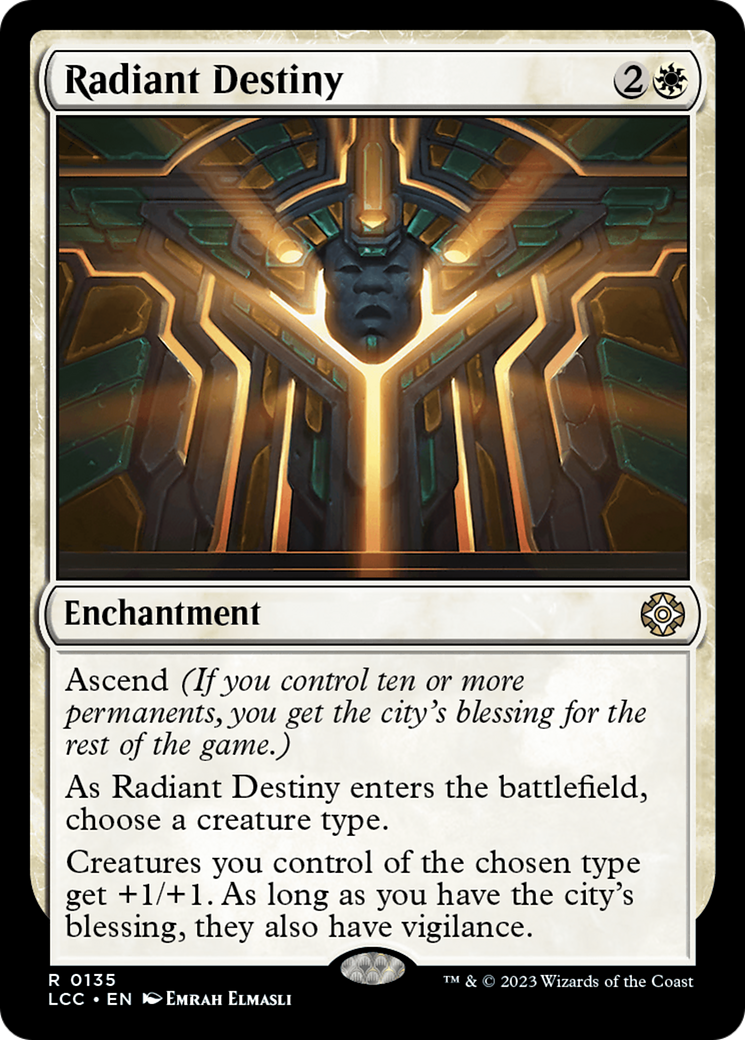 Radiant Destiny [The Lost Caverns of Ixalan Commander] | Clutch Gaming