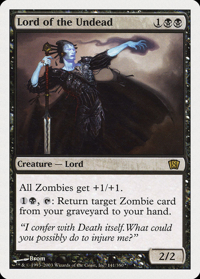 Lord of the Undead (8th Edition) [Oversize Cards] | Clutch Gaming