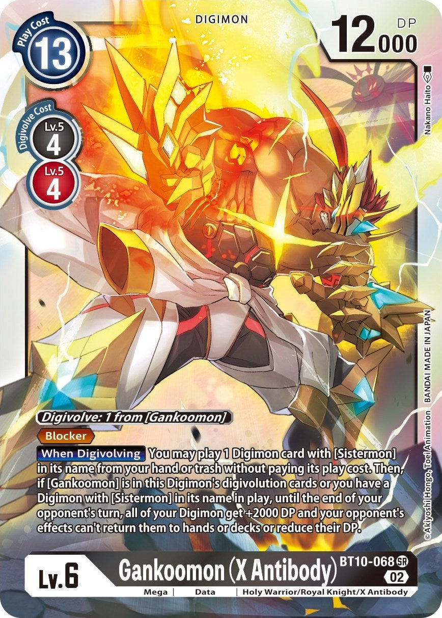 Gankoomon (X Antibody) [BT10-068] [Xros Encounter] | Clutch Gaming